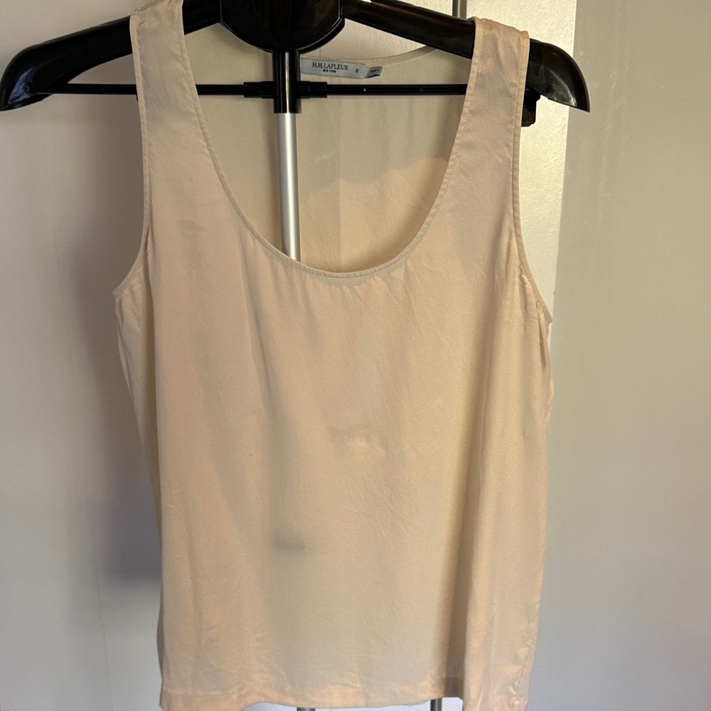 MM Lafleur Cream Camisole Top Size M